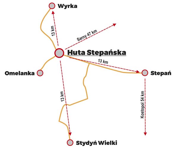 Szlakiem krzyży wołyńskich - HUTA STEPAŃSKA STARY CMENTARZ