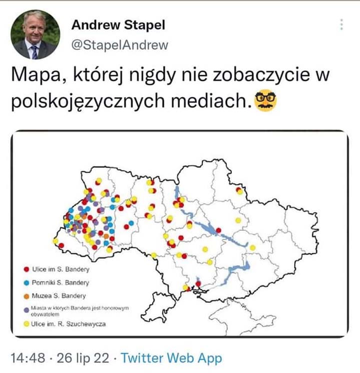 Mapa której nigdy nie zobaczycie w polskojęzycznych mediach. 